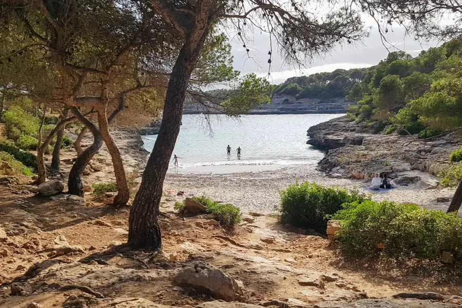 Cala Mondrago: Calo d'es Borgit