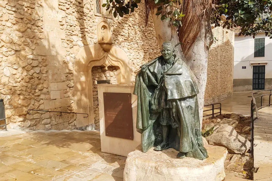 Die Hirten Statue in Son Servera