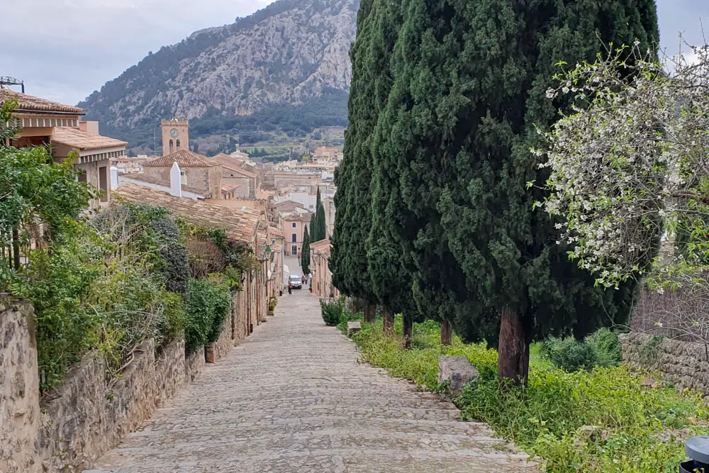 Die Altstadt von Pollença