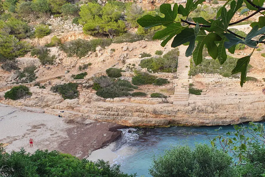 Cala Antena bei Cala Domingos