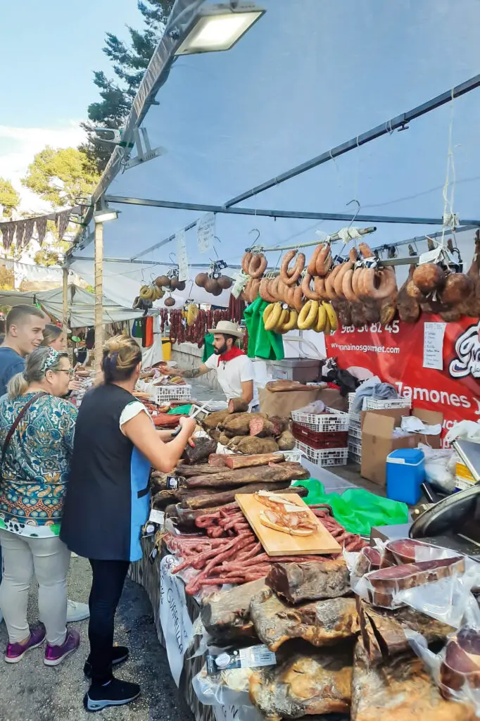 Markt in Inca