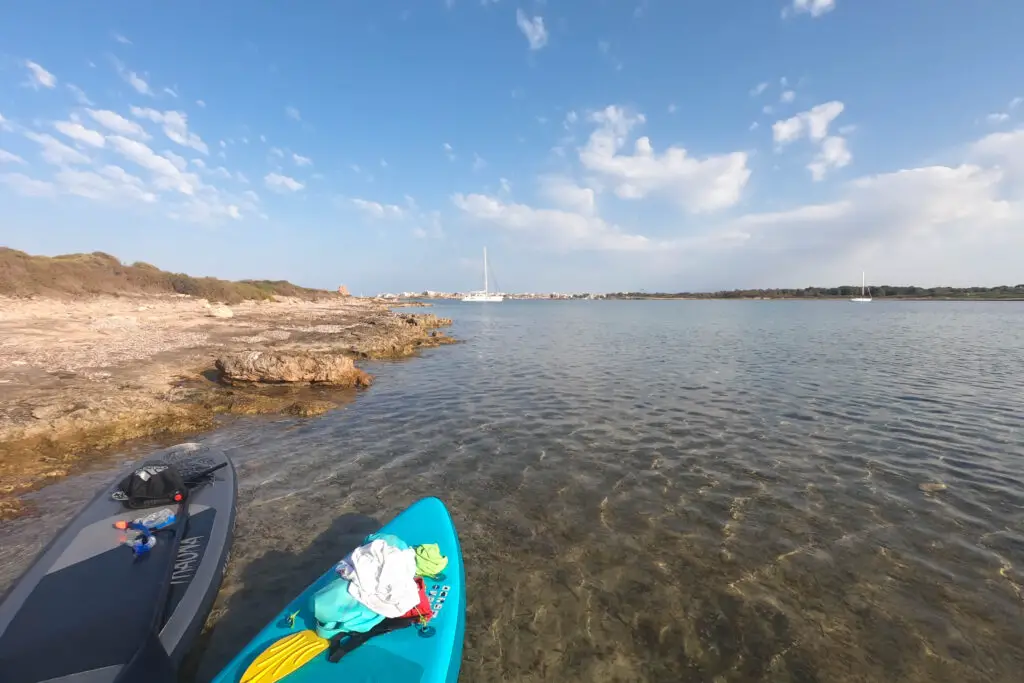 Stand up Paddle Tour in Colonia de Sant Jordi