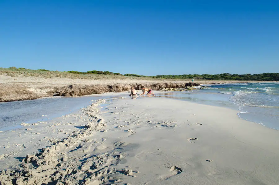 Naturstrand Platja d'es Caragol