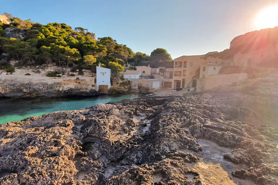 Cala s'Almunia Sonnenaufgang