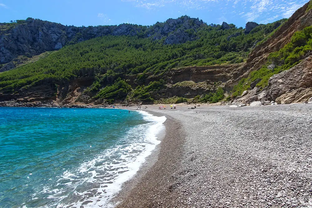 Naturstrand Platja des Coll Baix