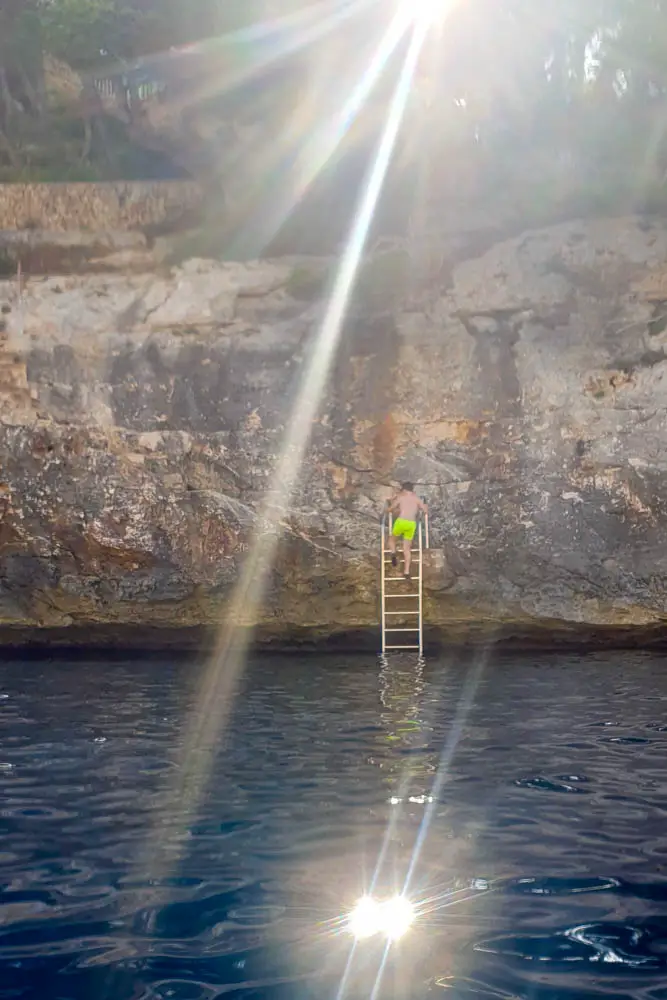 Klippenspringen auf Mallorca