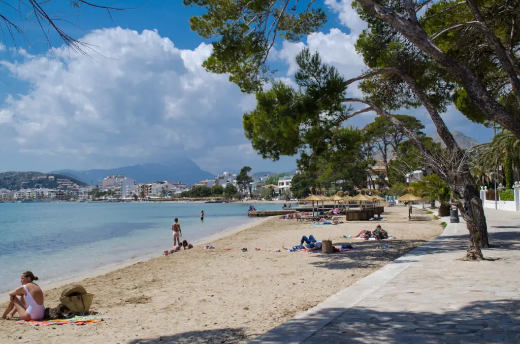 Strand in Port de Pollença