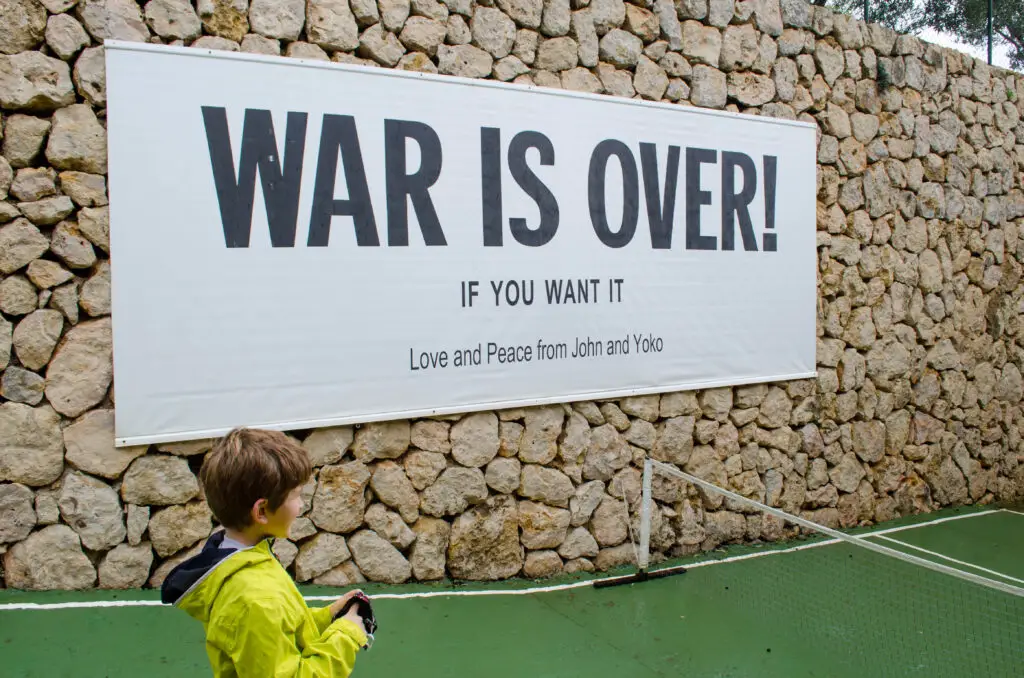 War is over