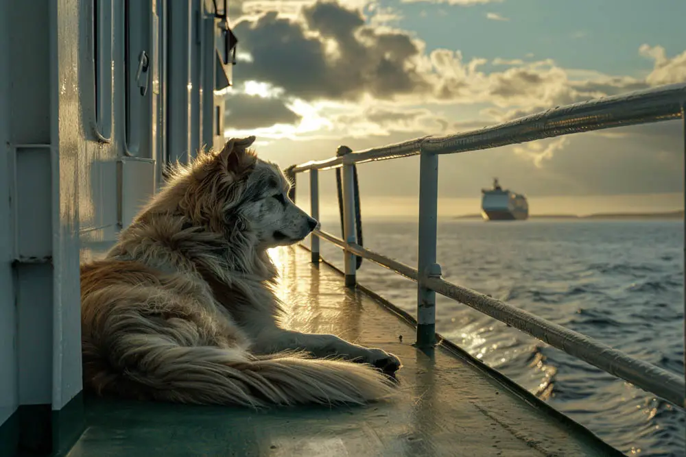 Mit Hund auf Fähre nach Mallorca