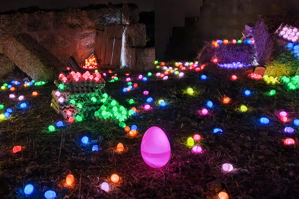 Laternenumzug auf Mallorca zu Sankt Martin