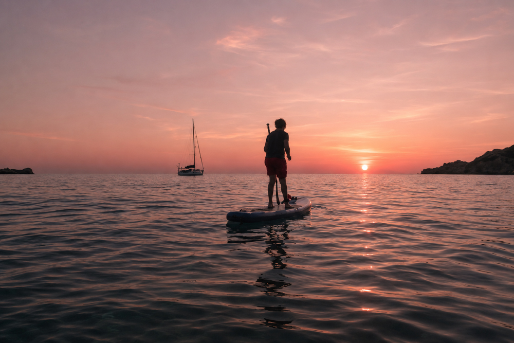 Die Sonnenfinsternis auf Mallorca auf dem Meer erleben