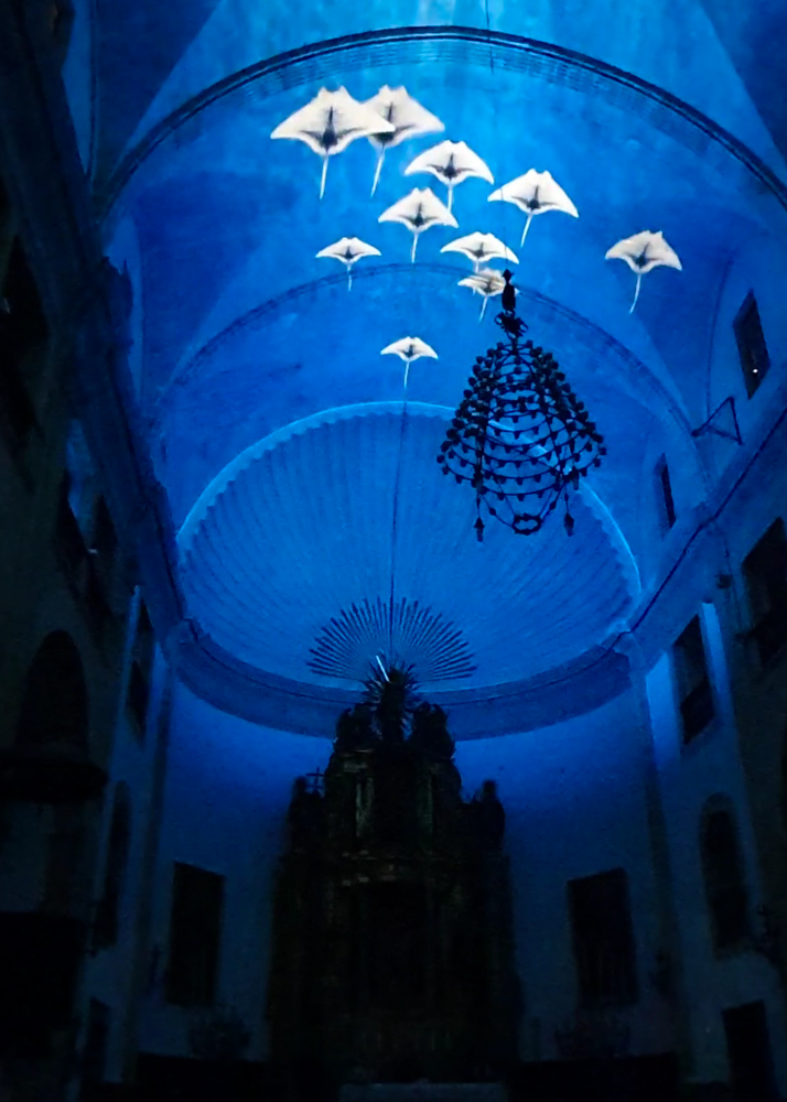 Elements in Palma: Die immersive Licht- und Video-Show in einer historischen Kirche