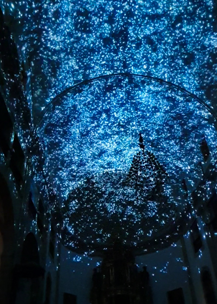 Elements in Palma: Die immersive Licht- und Video-Show in einer historischen Kirche