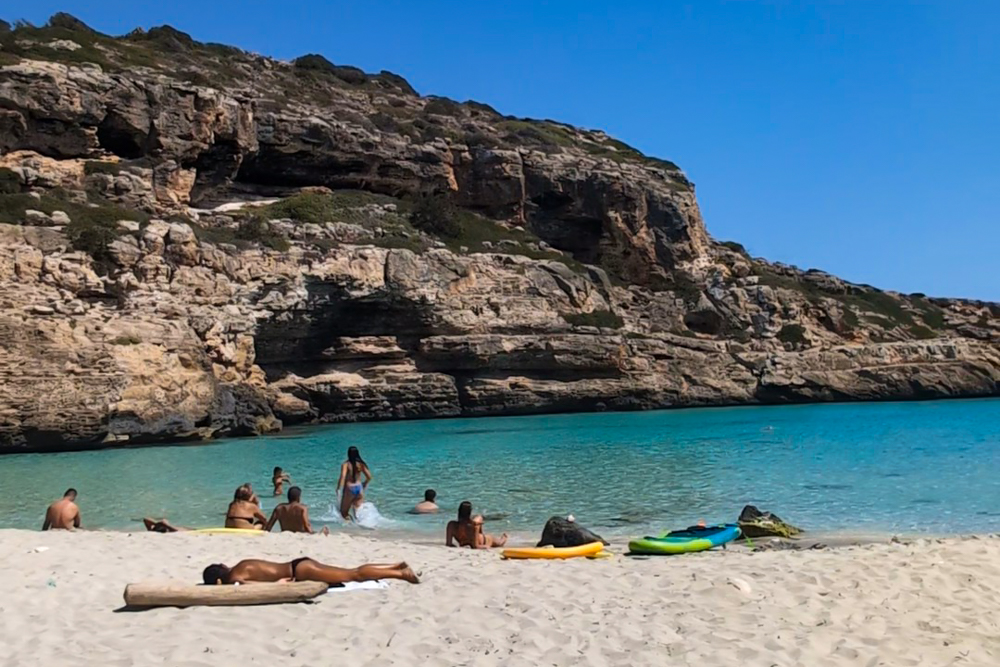 Schnorcheln an der Cala Marmols
